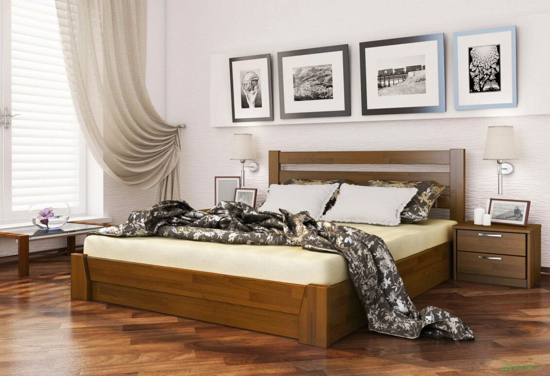 Фото 16 - Серия Тесса кровать Селена 140х200 подъемная (щит) Эстелла