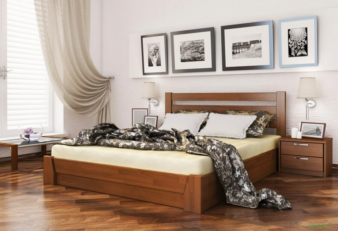 Фото 14 - Серия Тесса кровать Селена 120х200 подъемная (щит) Эстелла