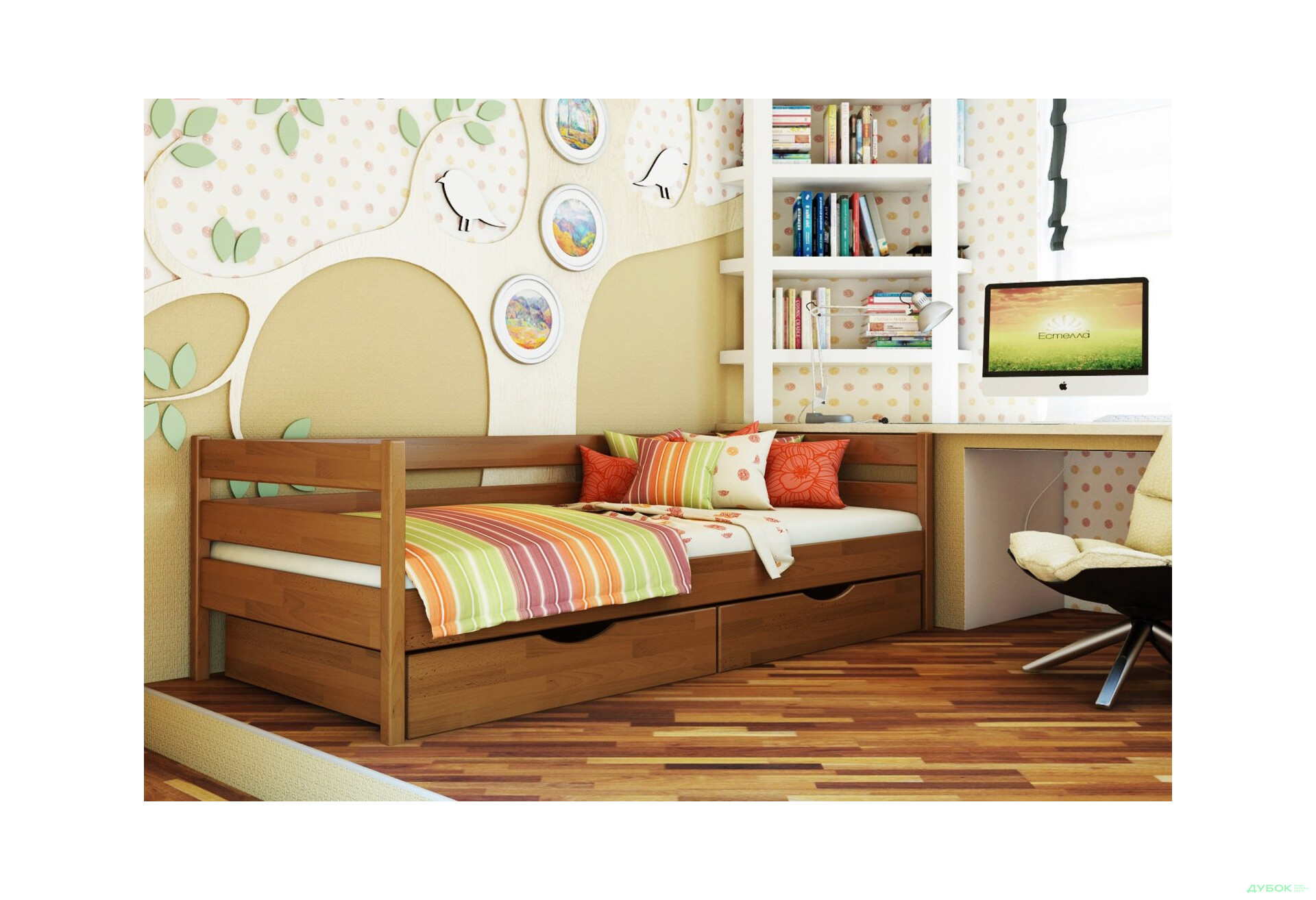 Изображение 14 - Кровать Эстелла Нота (щит) 90х200 см