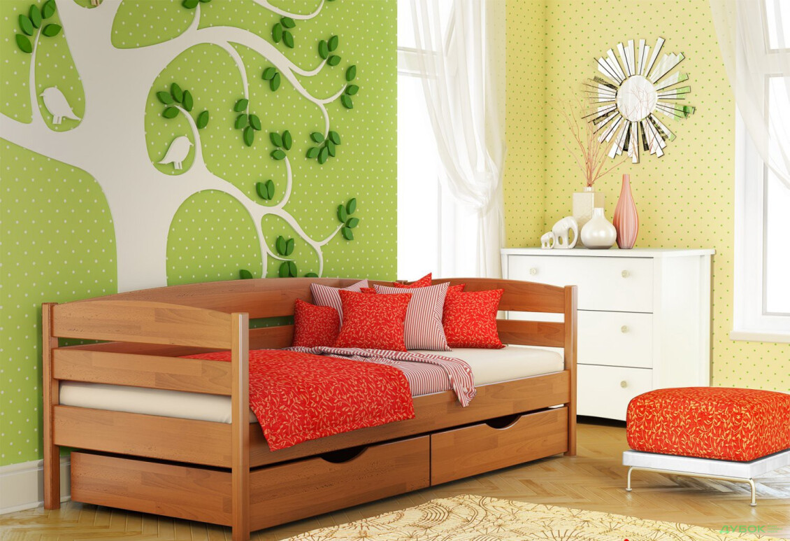 Изображение 8 - Серия Вега кровать Нота Плюс 80х190 (щит) без ящиков Эстелла