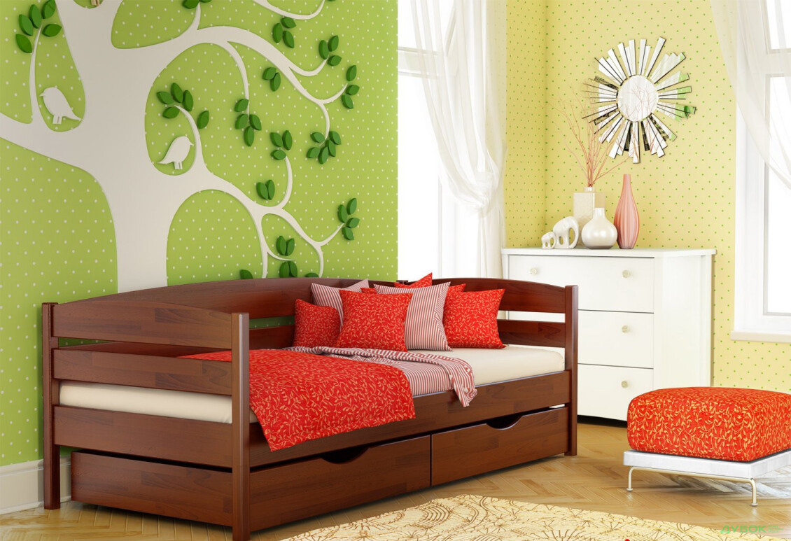 Изображение 9 - Серия Вега кровать Нота Плюс 80х190 (щит) без ящиков Эстелла