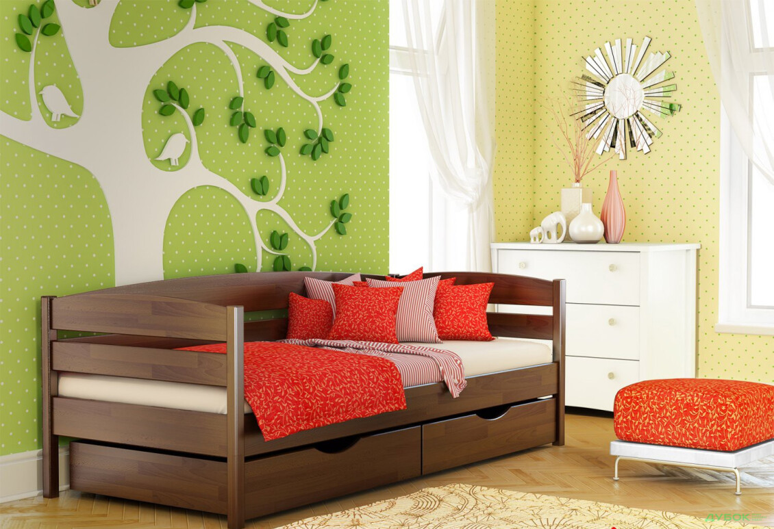 Изображение 10 - Серия Вега кровать Нота Плюс 80х190 (щит) без ящиков Эстелла