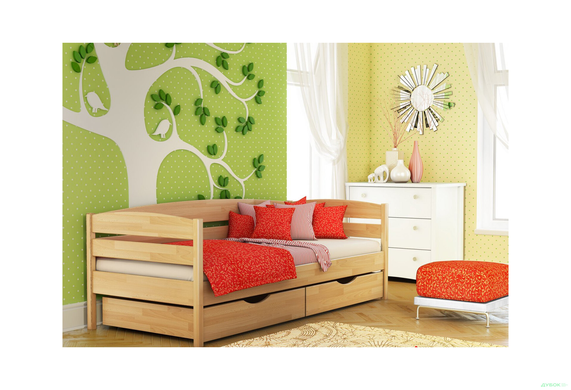 Изображение 11 - Серия Вега кровать Нота Плюс 80х190 (щит) без ящиков Эстелла