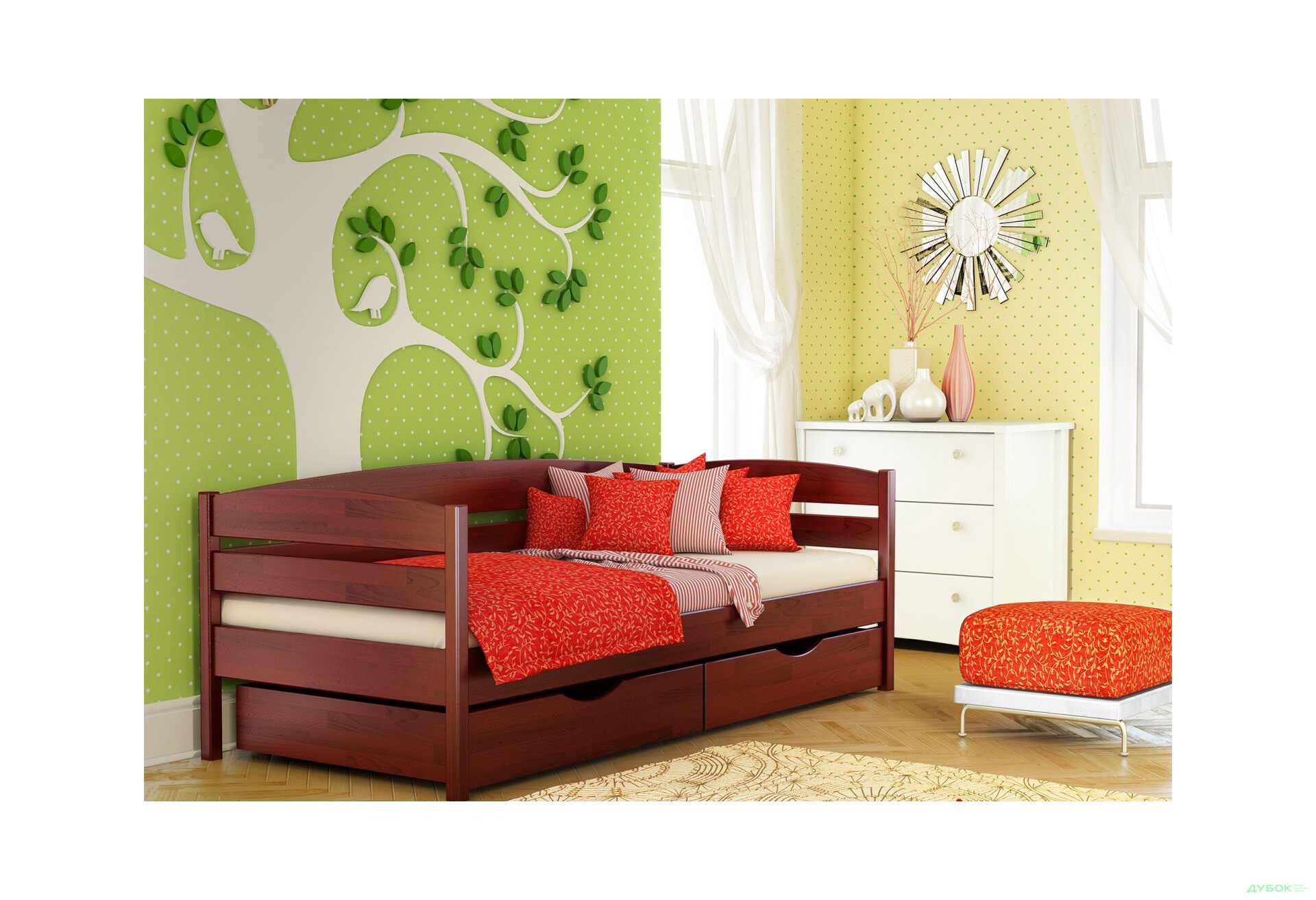 Изображение 12 - Серия Вега кровать Нота Плюс 80х190 (щит) без ящиков Эстелла