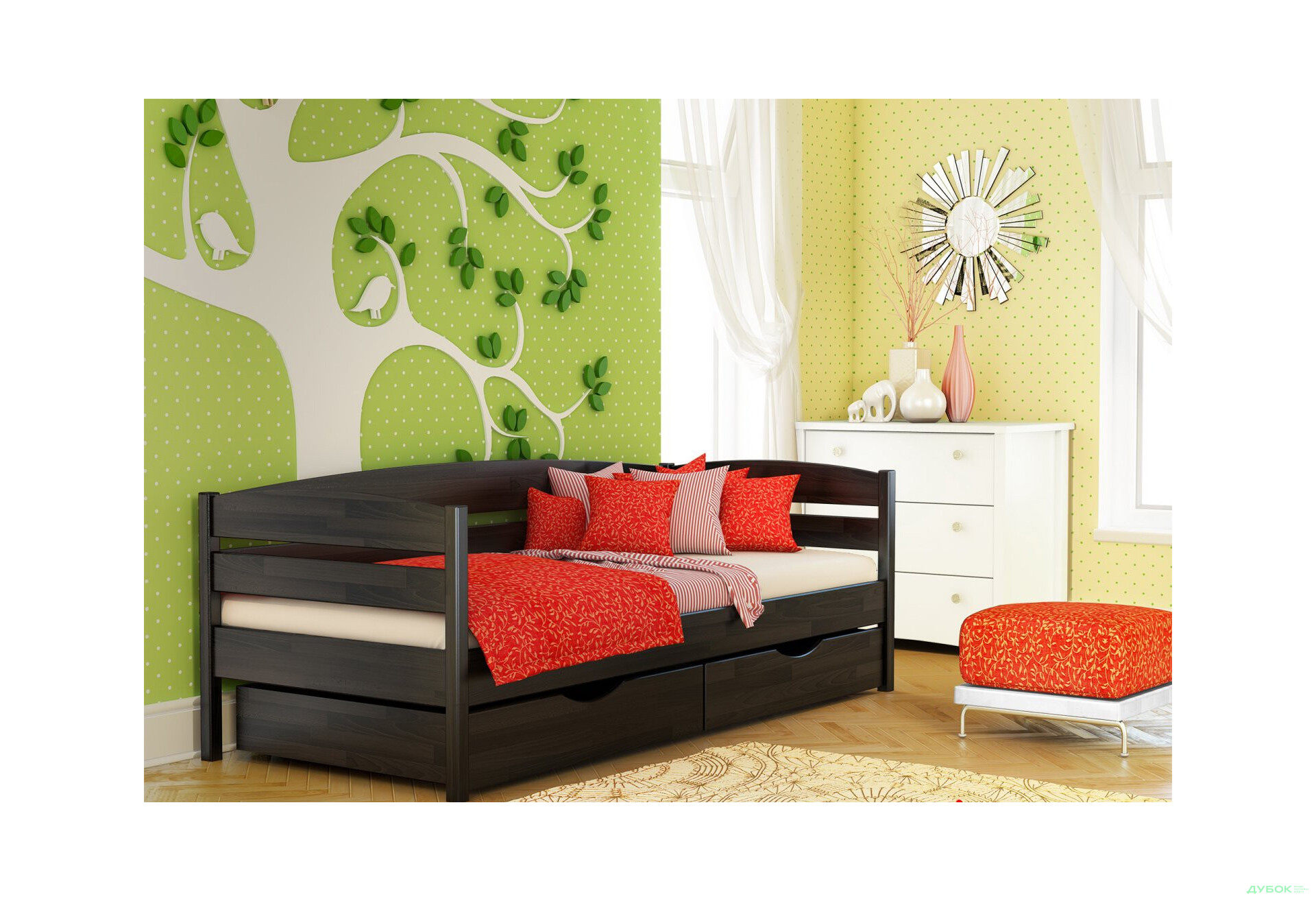 Изображение 13 - Серия Вега кровать Нота Плюс 80х190 (щит) без ящиков Эстелла