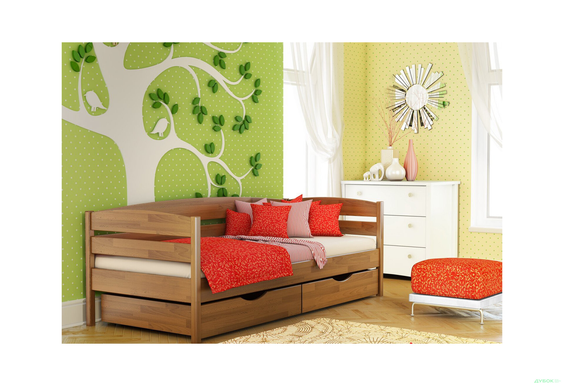 Изображение 14 - Серия Вега кровать Нота Плюс 80х190 (щит) без ящиков Эстелла