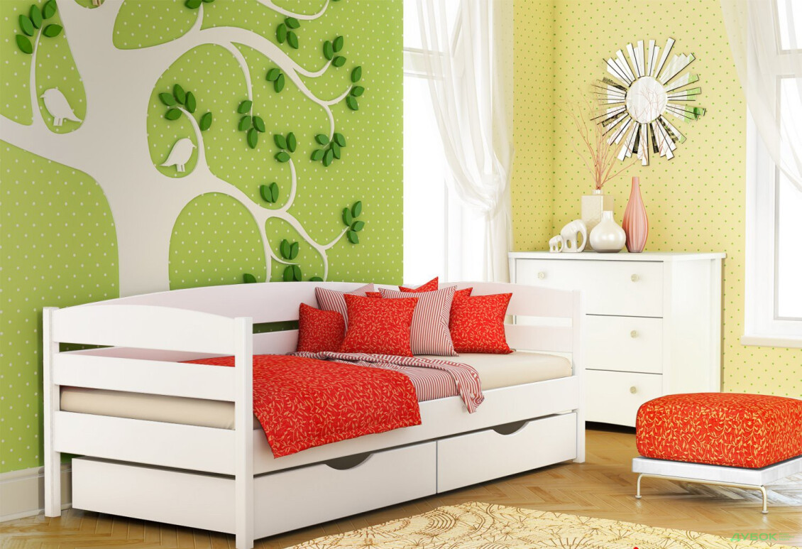 Изображение 15 - Серия Вега кровать Нота Плюс 80х190 (щит) без ящиков Эстелла