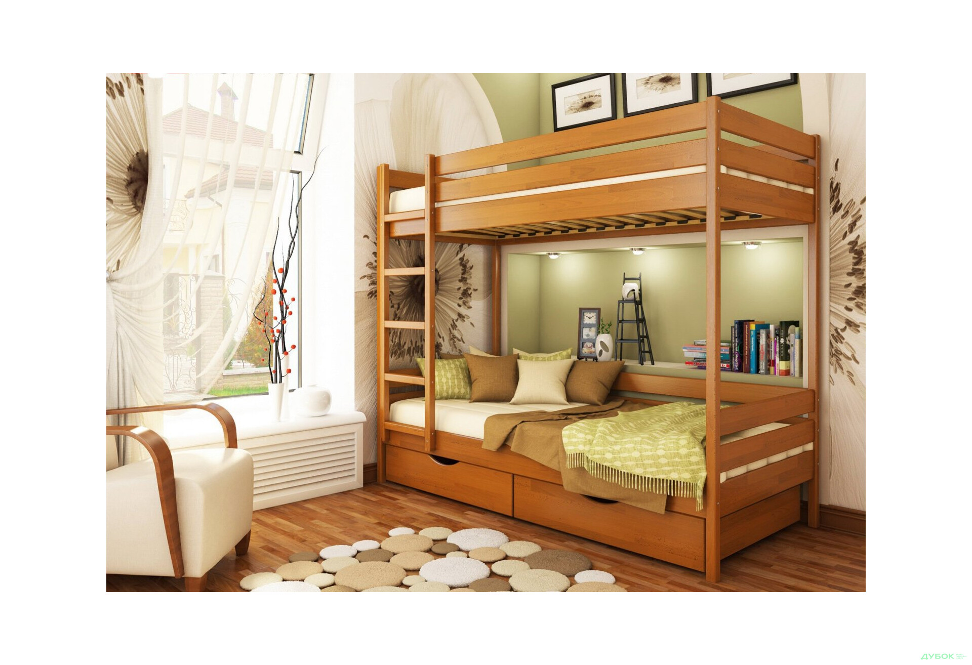 Серия Тесса кровать Дуэт 80х190 (щит) Эстелла - Изображение 12 Изображение 12 - Серия Тесса кровать Дуэт 80х190 (щит) Эстелла