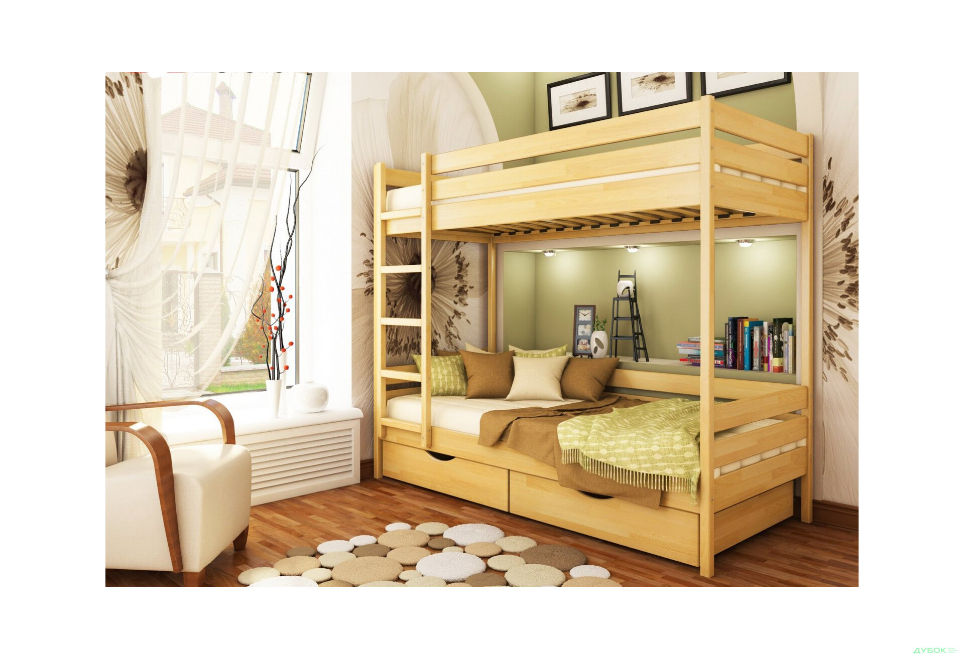 Серия Тесса кровать Дуэт 80х190 (щит) Эстелла - Изображение 15 Изображение 15 - Серия Тесса кровать Дуэт 80х190 (щит) Эстелла