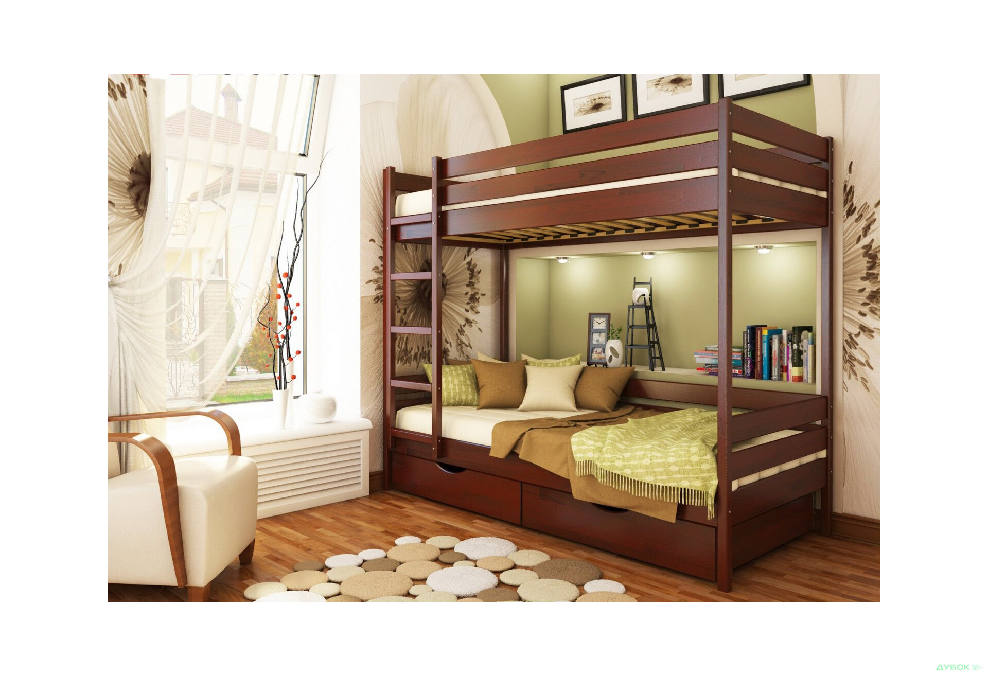 Изображение 12 - Серия Тесса кровать Дуэт 90х200 (щит) Эстелла