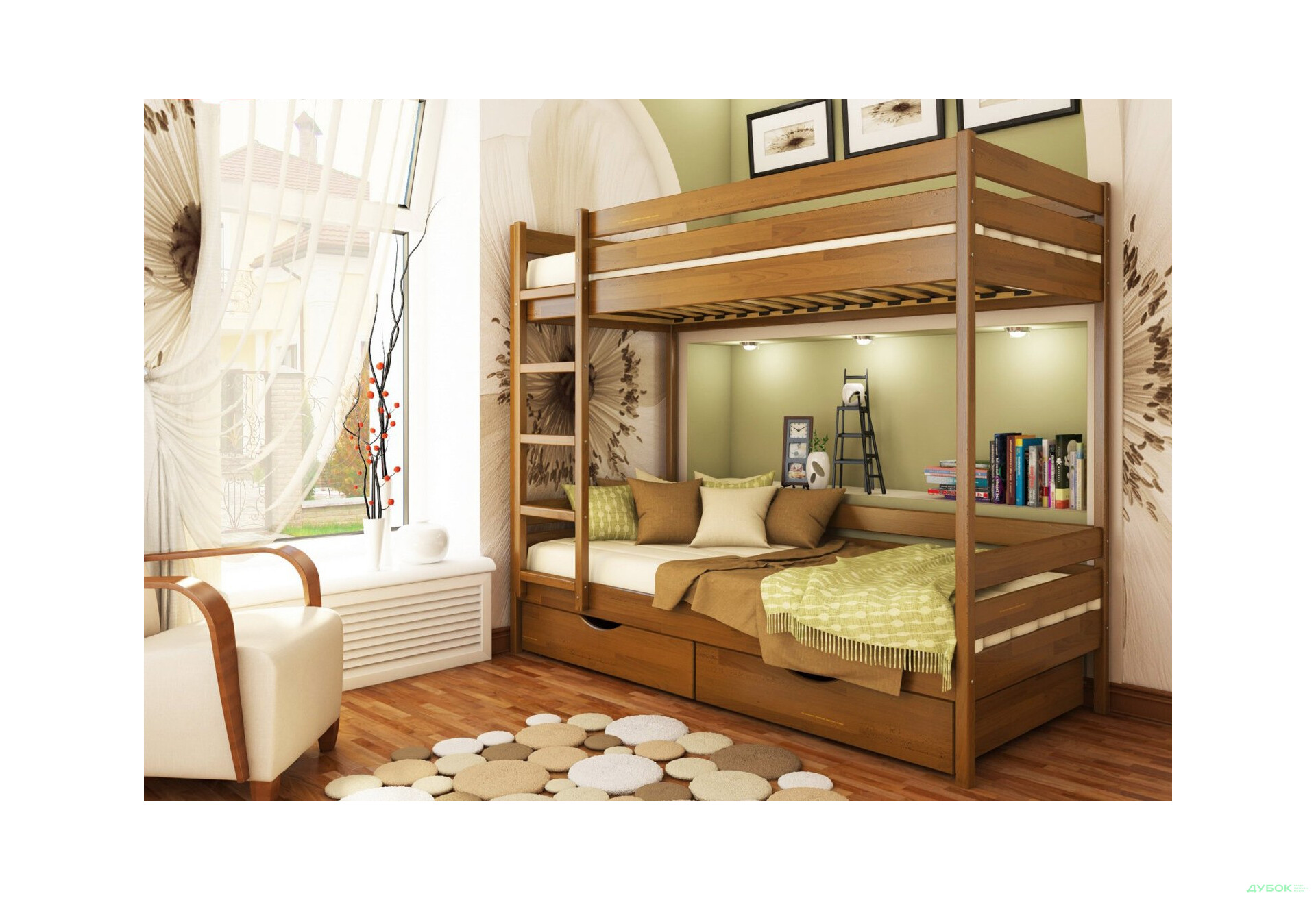 Изображение 15 - Серия Тесса кровать Дуэт 90х200 (щит) Эстелла