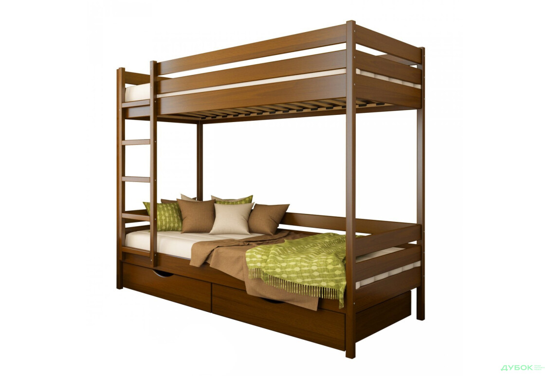 Серія Тесса ліжко Дует 90х200 (масив) Естелла