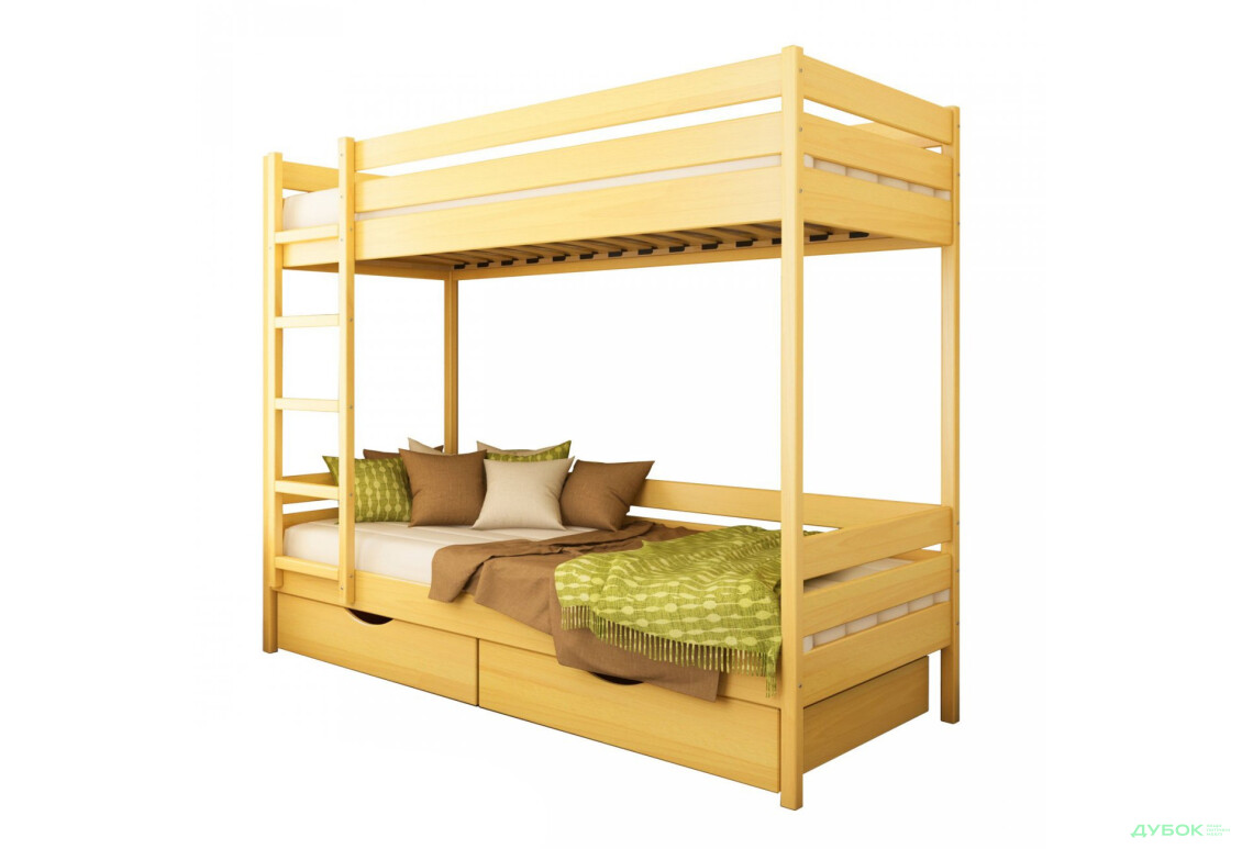 Серия Тесса кровать Дуэт 80х190 (массив) Эстелла - Изображение 4 Изображение 4 - Серия Тесса кровать Дуэт 80х190 (массив) Эстелла