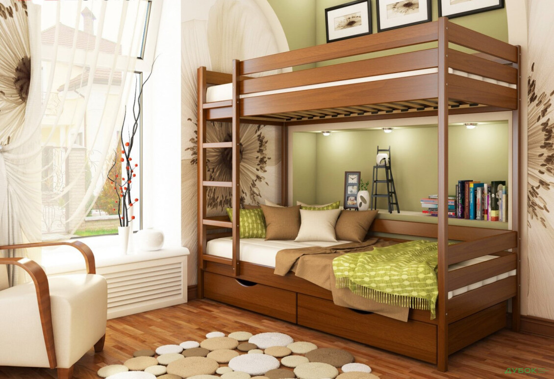 Серия Тесса кровать Дуэт 80х190 (массив) Эстелла - Изображение 11 Изображение 11 - Серия Тесса кровать Дуэт 80х190 (массив) Эстелла