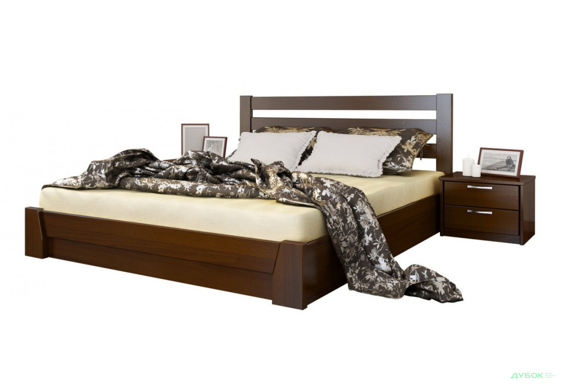 Фото 7 - Серія Тесса ліжко Селена 120х200 підйомне (масив) Естелла