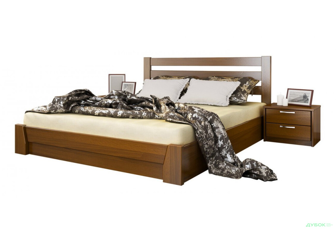 Фото 9 - Серія Тесса ліжко Селена 120х200 підйомне (масив) Естелла