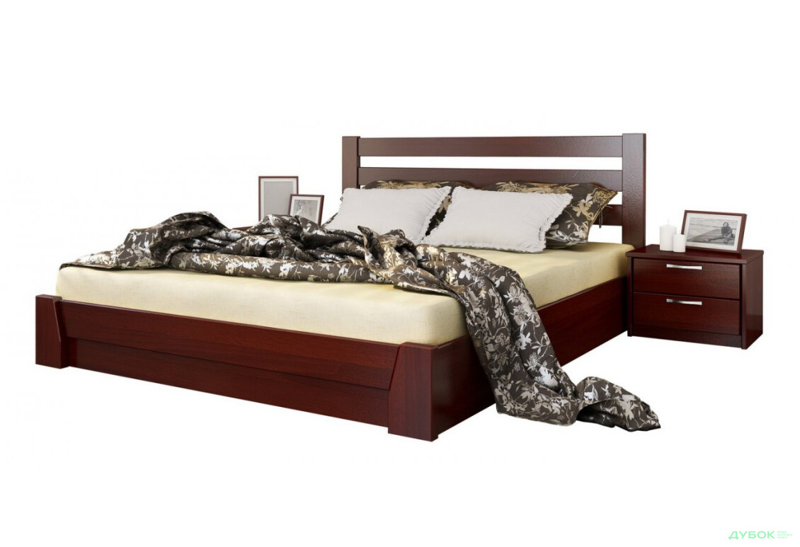Фото 8 - Серія Тесса ліжко Селена 180х200 підйомне (масив) Естелла