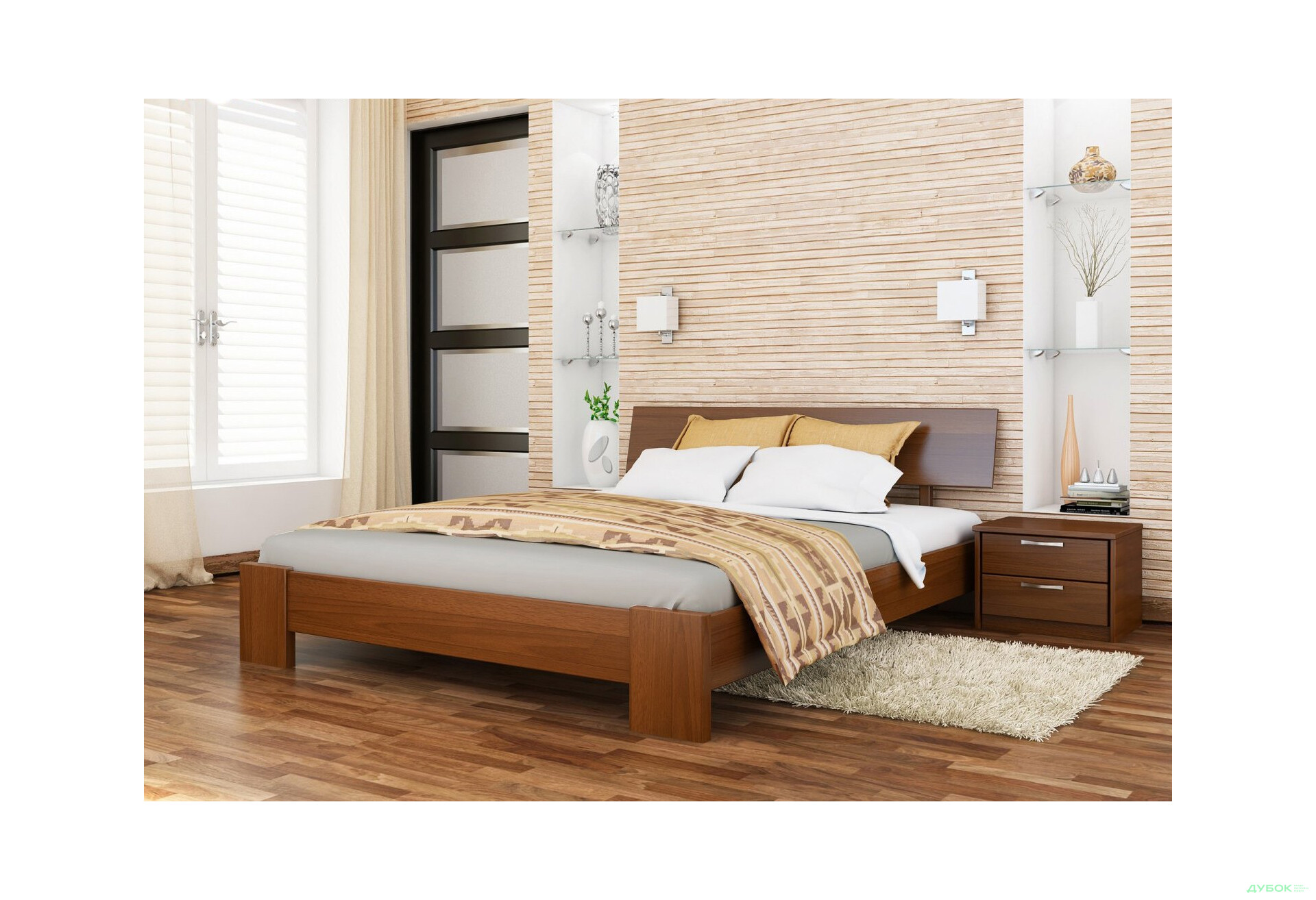 Зображення 12 - Серія Тесса ліжко Титан 180х200 (масив) Естелла