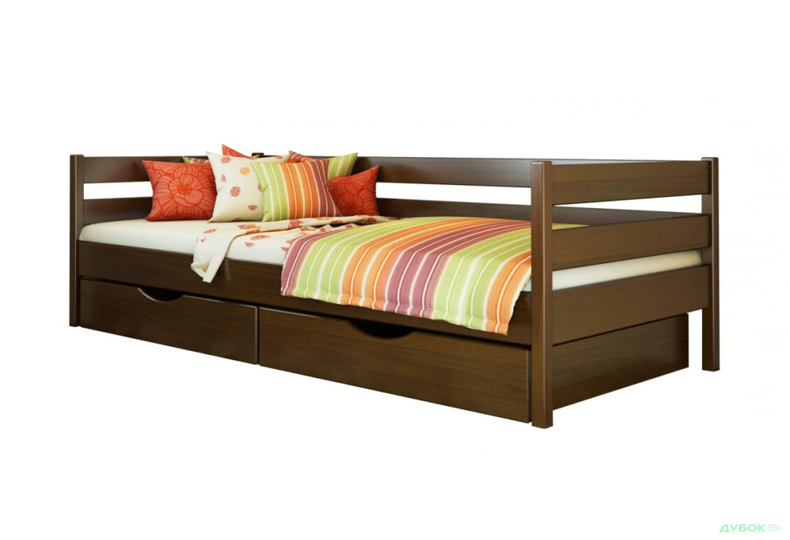 Серия Тесса кровать Нота 80х190 (массив) без ящиков Эстелла - Изображение 6 Изображение 6 - Серия Тесса кровать Нота 80х190 (массив) без ящиков Эстелла