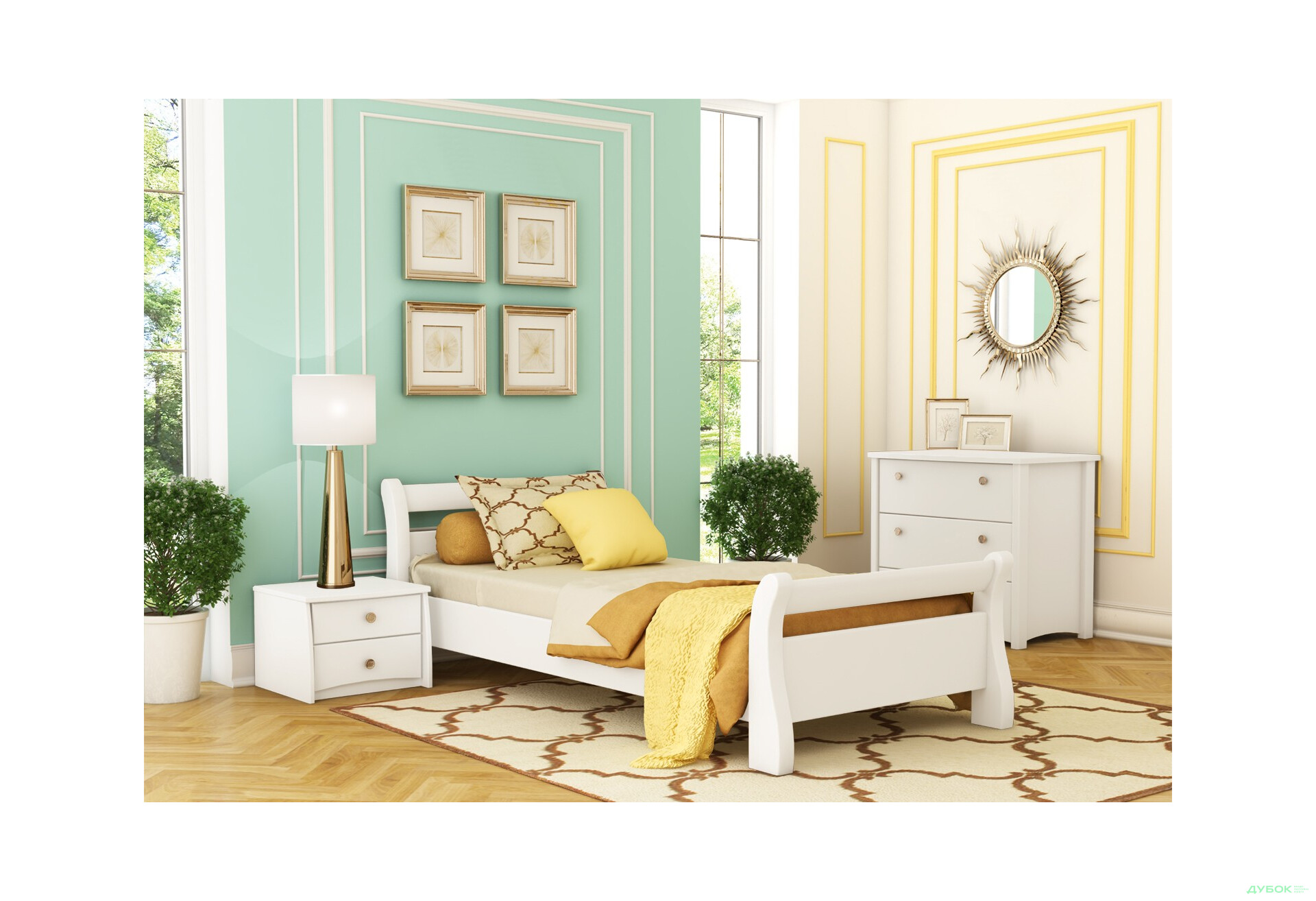 Серия Вега кровать Диана 90х200 (щит) Эстелла - Изображение 9 Изображение 9 - Серия Вега кровать Диана 90х200 (щит) Эстелла