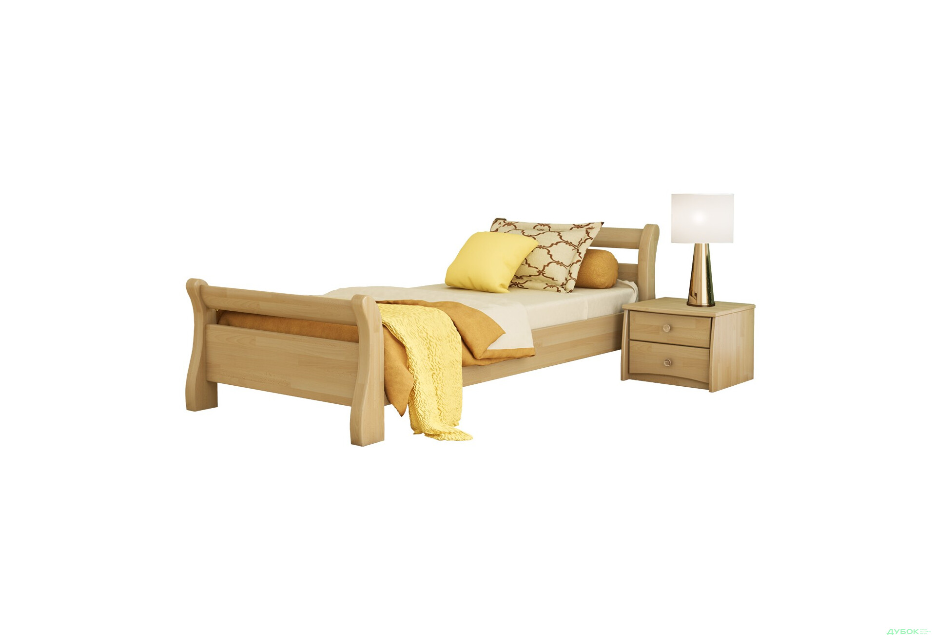 Серия Вега кровать Диана 80х190 (щит) Эстелла - Изображение 2 Изображение 2 - Серия Вега кровать Диана 80х190 (щит) Эстелла