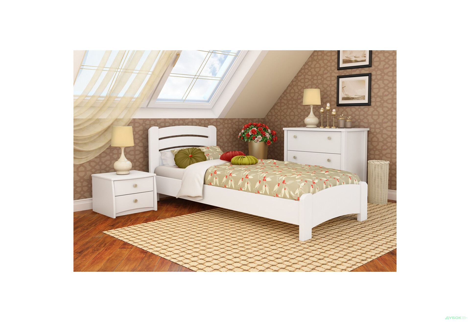 Изображение 15 - Серия Вега кровать Венеция Люкс 90х200 (щит) Эстелла