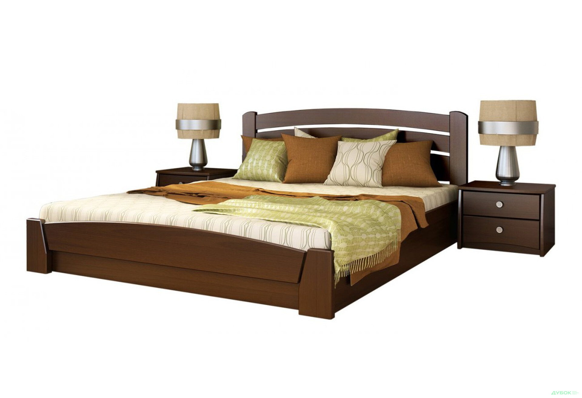 Фото 4 - Серія Вега ліжко Селена Аурі 120х200 підйомне (масив) Естелла