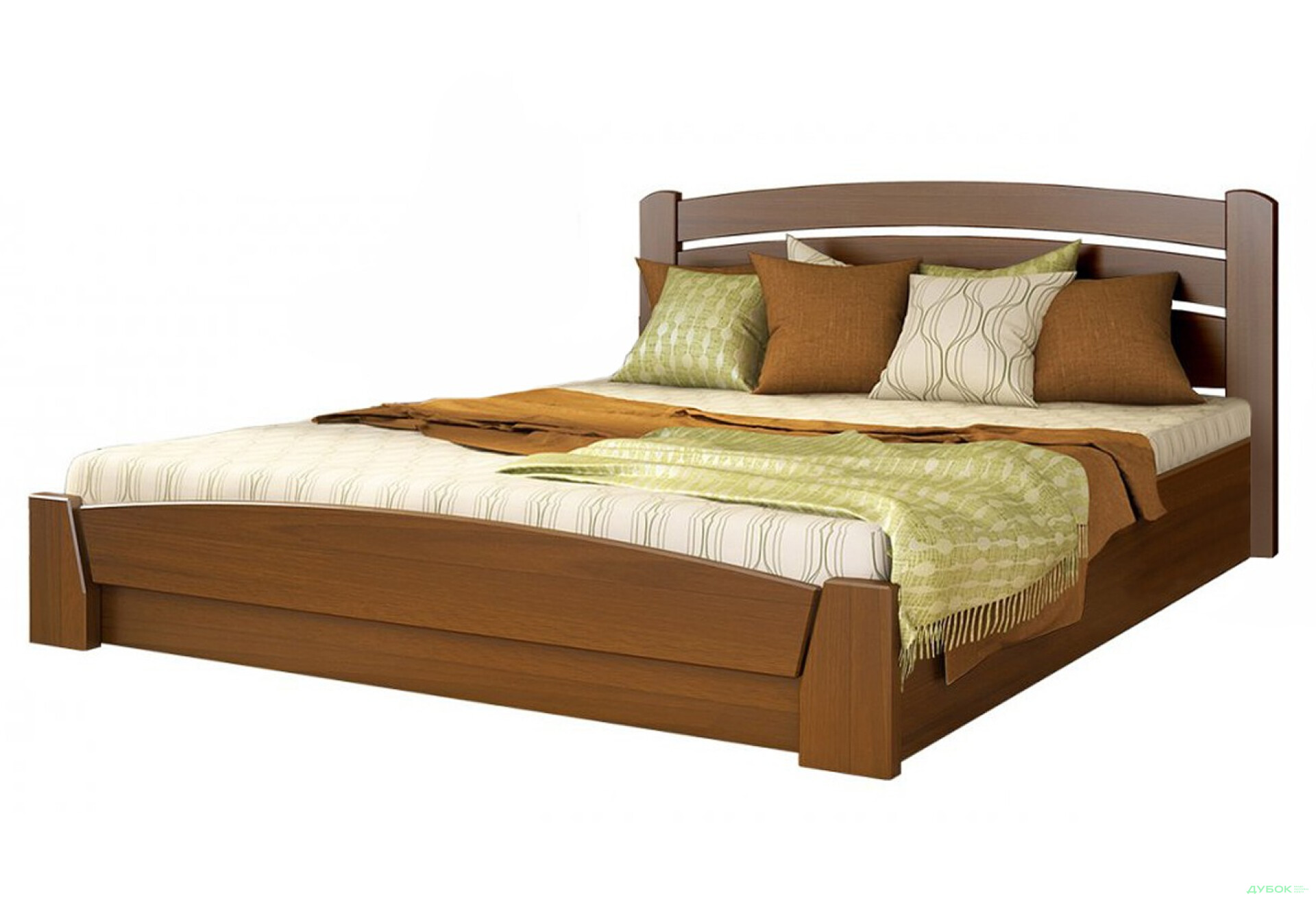 Фото 1 - Серія Вега ліжко Селена Аурі 180х200 підйомне (масив) Естелла