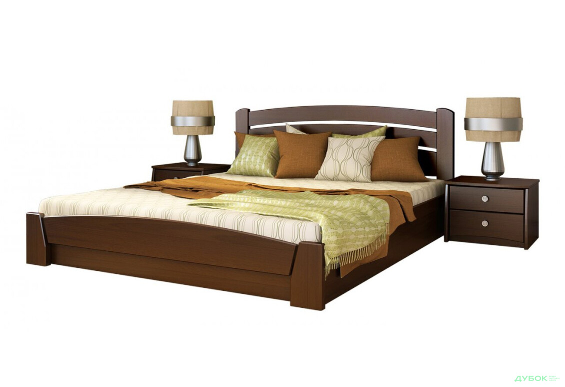 Фото 4 - Серия Вега кровать Селена Аури 140х200 подъемная (массив) Эстелла