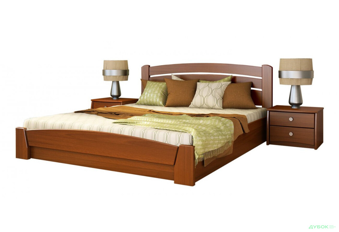 Фото 9 - Серія Вега ліжко Селена Аурі 140х200 підйомне (масив) Естелла