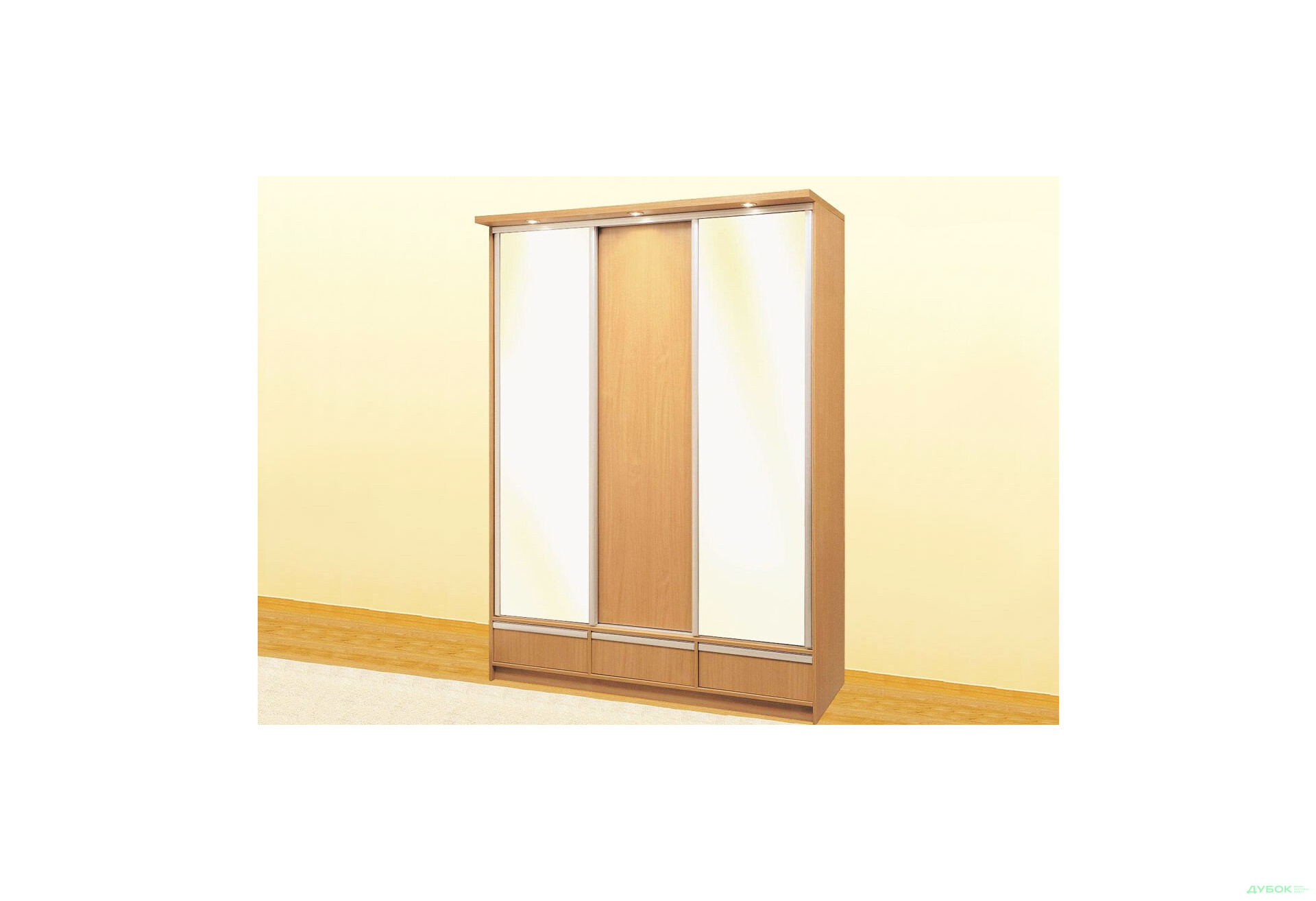 Зображення 1 - ША 1800/3Ш Шафа-купе ША Сокме