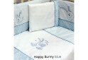 Фото 2 - Захист (бампер) для ліжечка Happy Bunny, 4 од. Верес