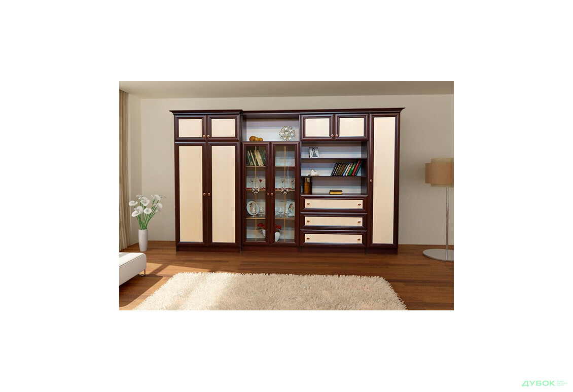 Гостиная Сити (светлый венге) Svit Mebliv