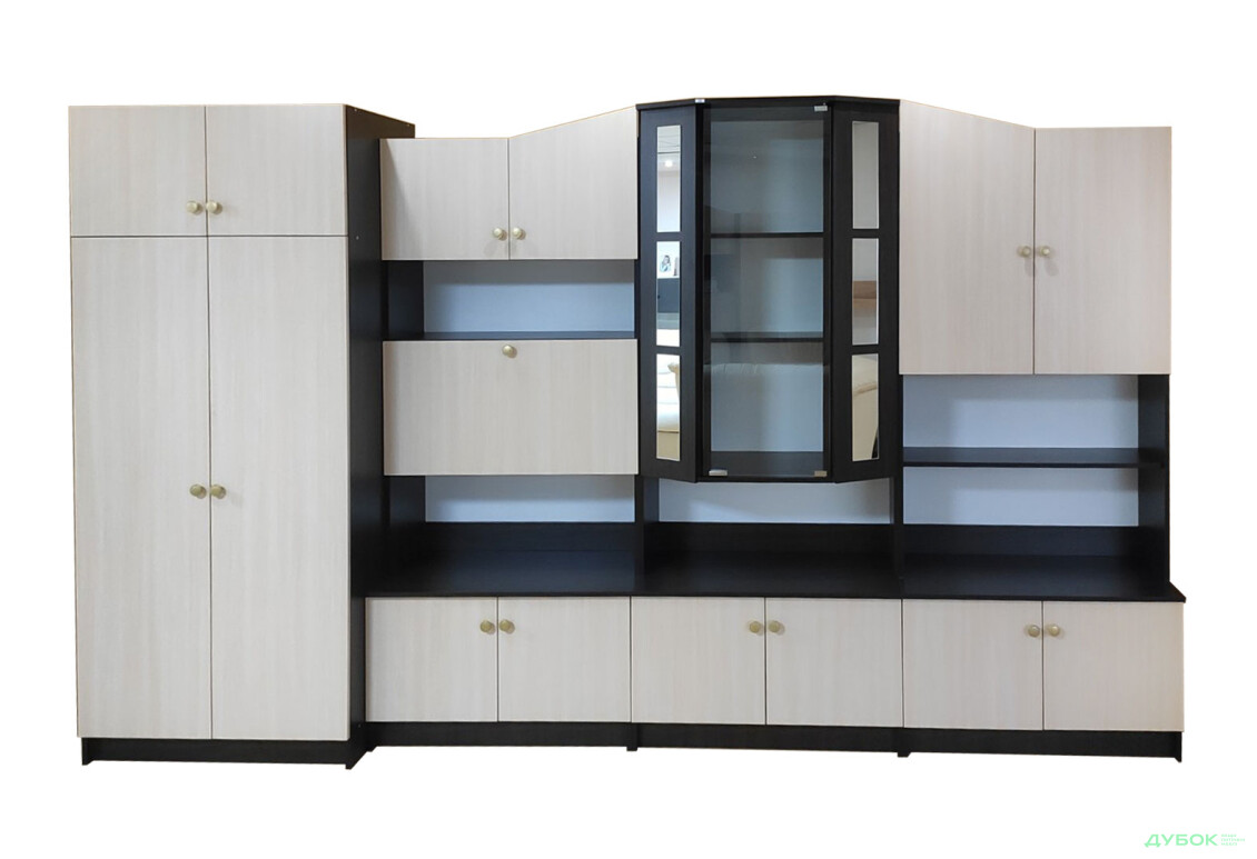 Комплект стенка с шкафом Svit Mebliv Оскар 360 см - Изображение 2 Изображение 2 - Комплект стенка с шкафом Svit Mebliv Оскар 360 см