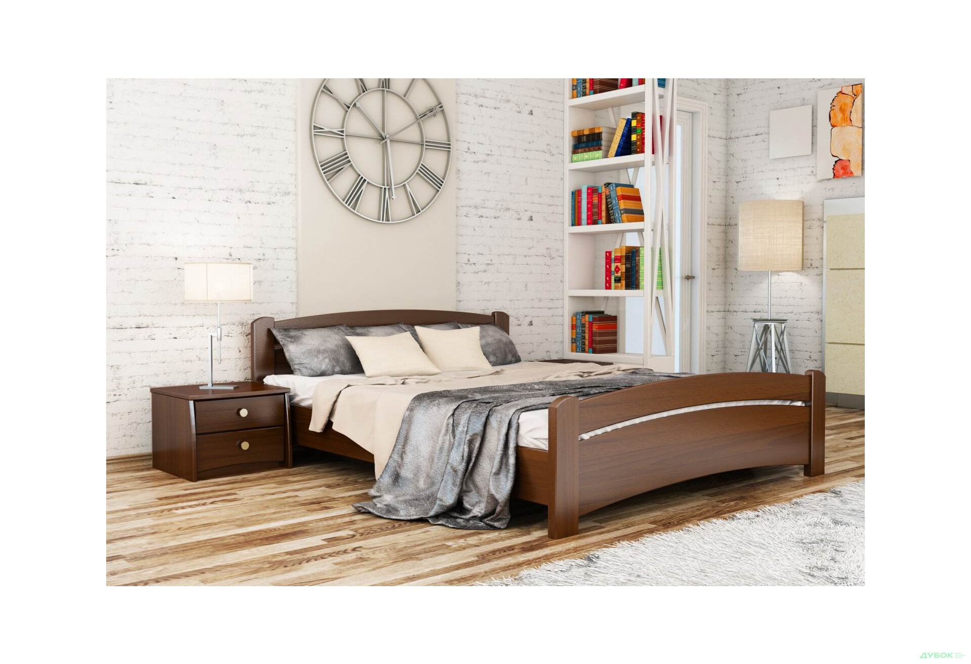 Изображение 12 - Серия Вега кровать Венеция 140х200 (массив) Эстелла