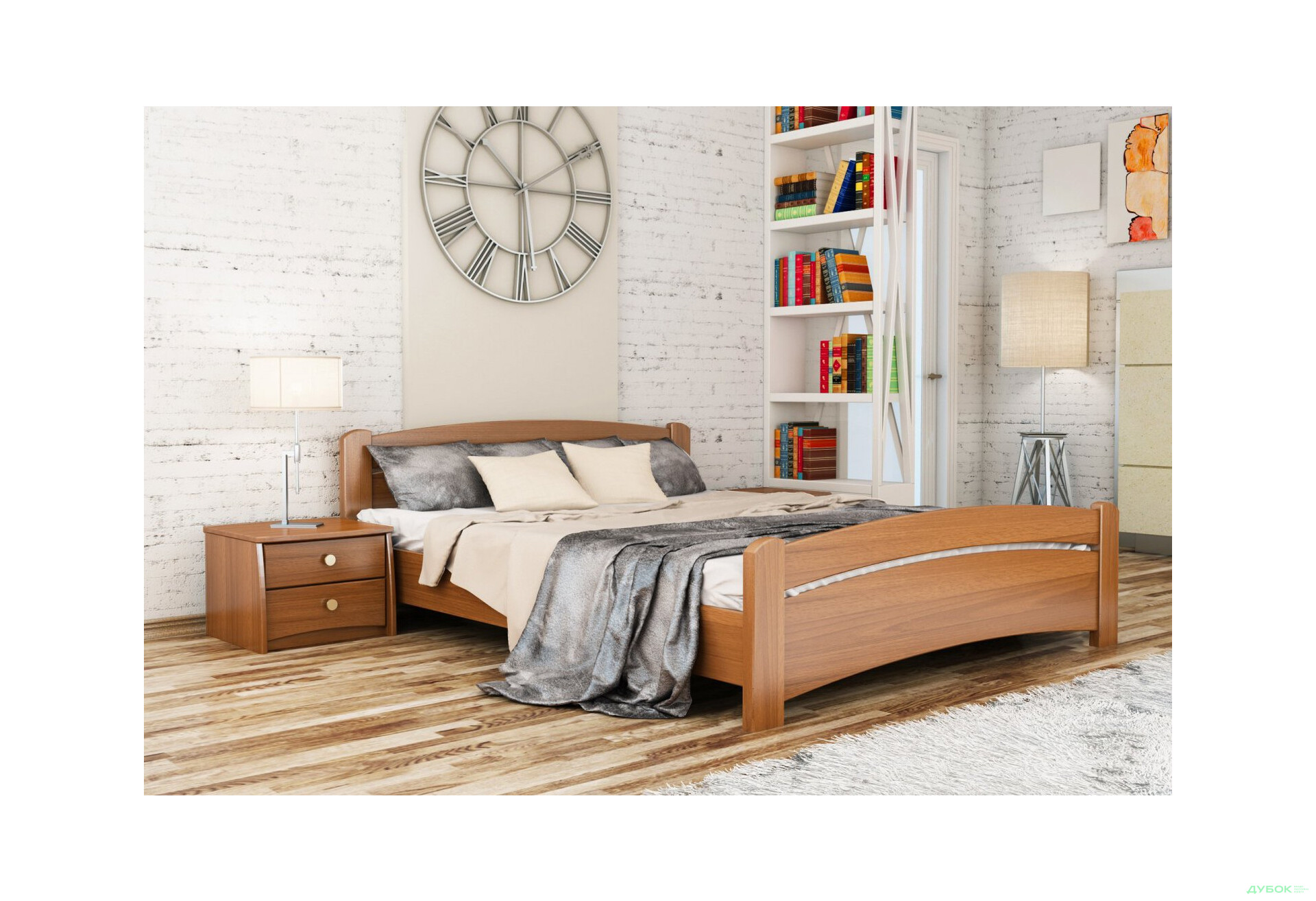 Серия Вега кровать Венеция 140х200 (массив) Эстелла - Изображение 15 Изображение 15 - Серия Вега кровать Венеция 140х200 (массив) Эстелла