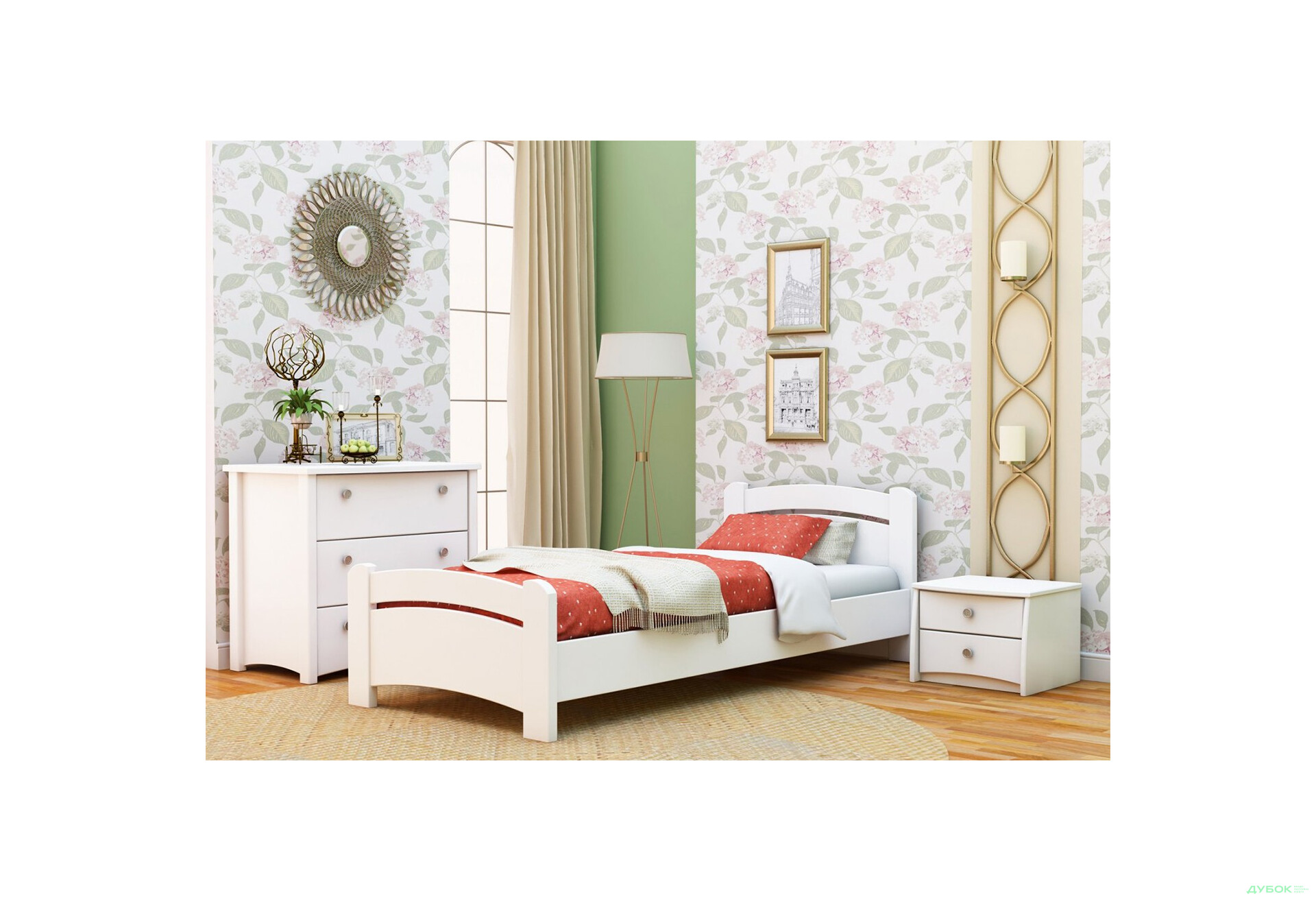 Серия Вега кровать Венеция 90х200 (щит) Эстелла - Изображение 15 Изображение 15 - Серия Вега кровать Венеция 90х200 (щит) Эстелла