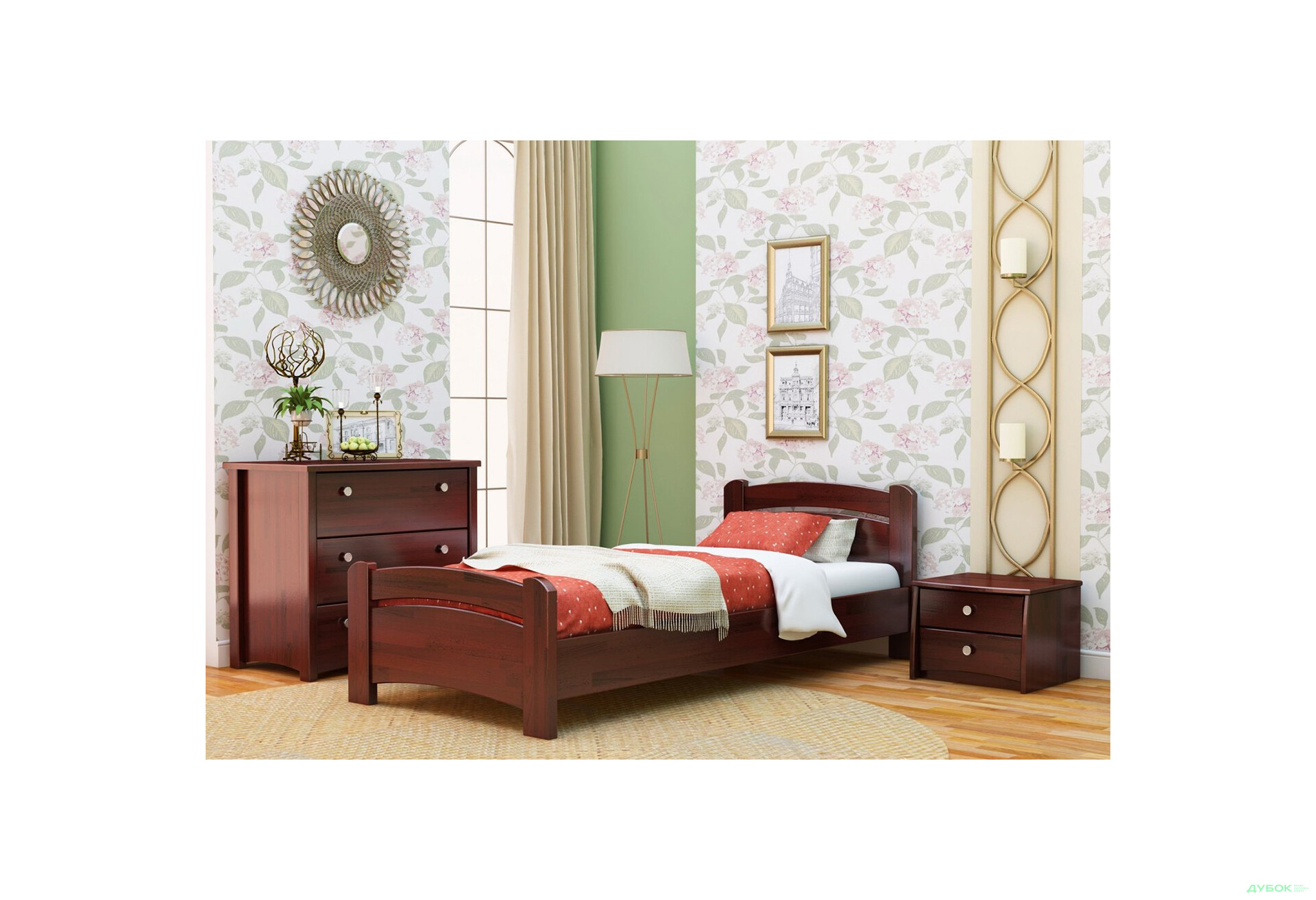 Изображение 9 - Серия Вега кровать Венеция 80х190 (щит) Эстелла