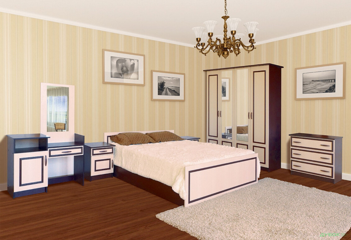 Спальня Кім 4D Світ Меблів - Зображення 1 Зображення 1 - Спальня Кім 4D Світ Меблів