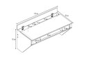 Зображення 7 - Навісний комп'ютерний стіл ZEUS AirTable-II Kit