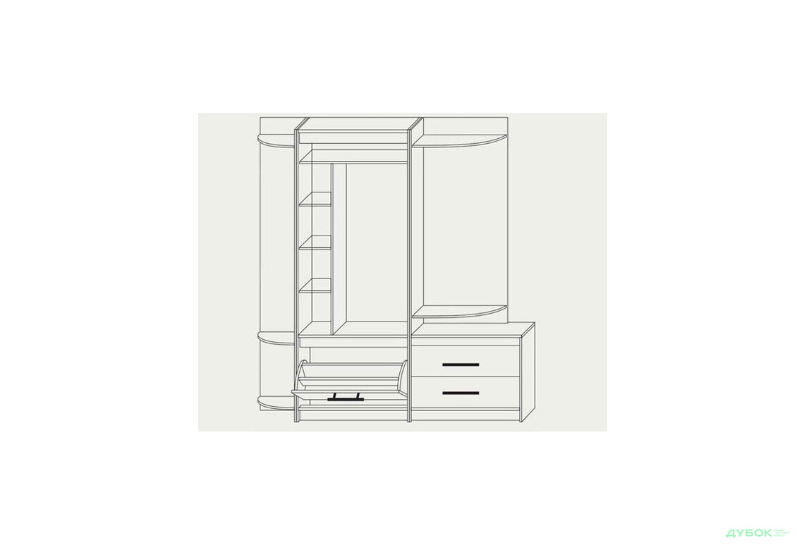 Изображение 4 - Прихожая Фурнель 2 Сокме