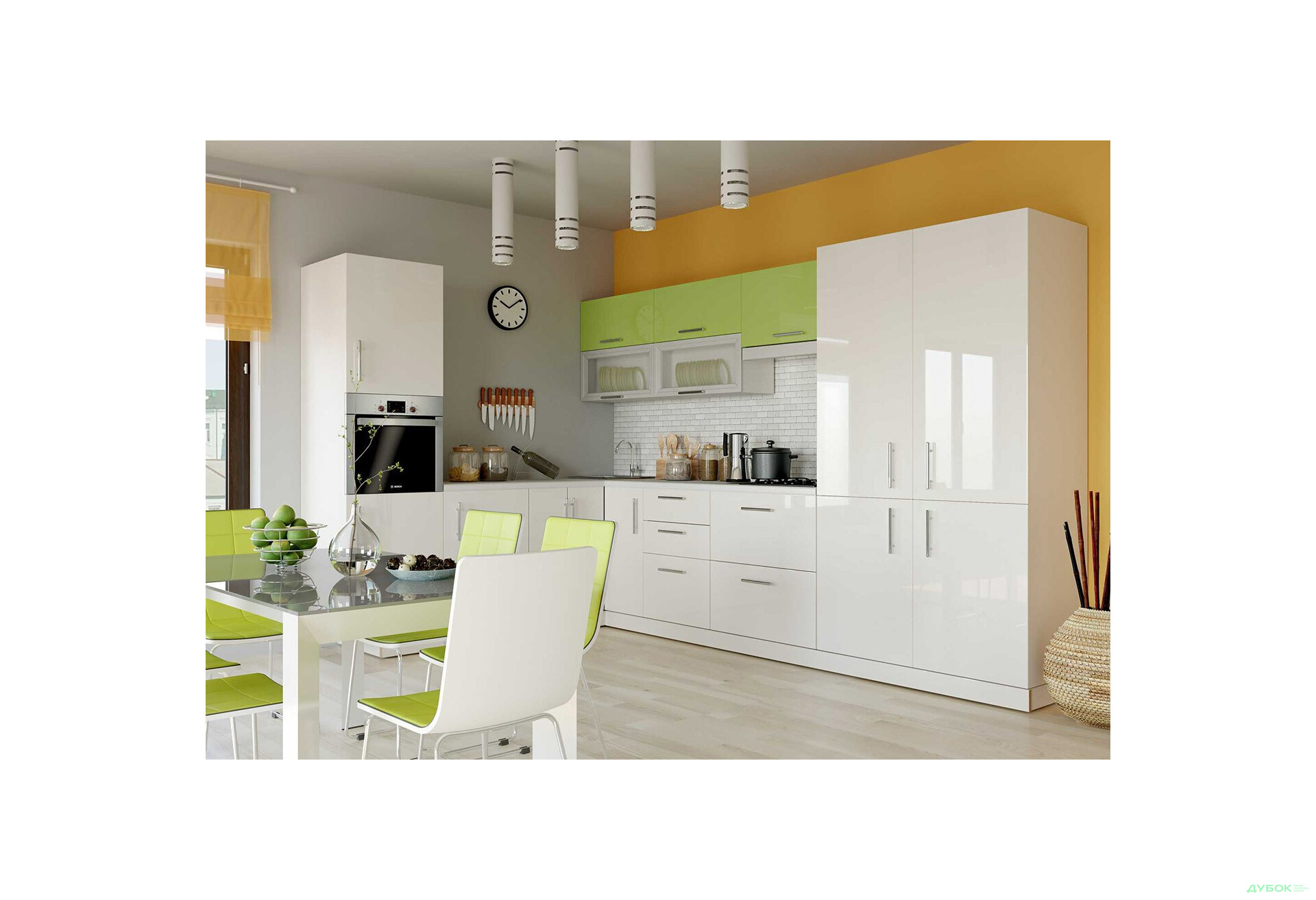 Модульна кухня Хай Глосс / High Gloss MebelStar - Зображення 5 Зображення 5 - Модульна кухня Хай Глосс / High Gloss MebelStar