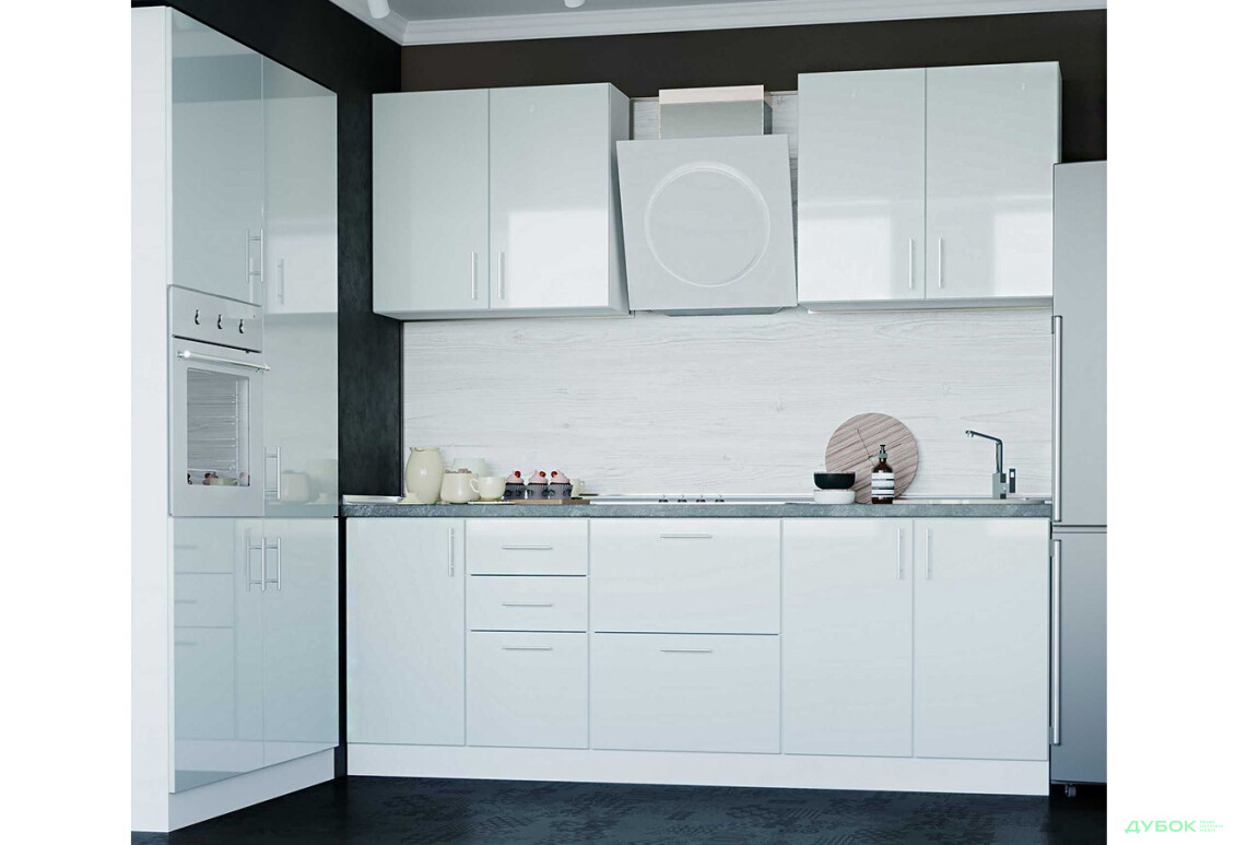 Модульна кухня Хай Глосс / High Gloss MebelStar - Зображення 9 Зображення 9 - Модульна кухня Хай Глосс / High Gloss MebelStar