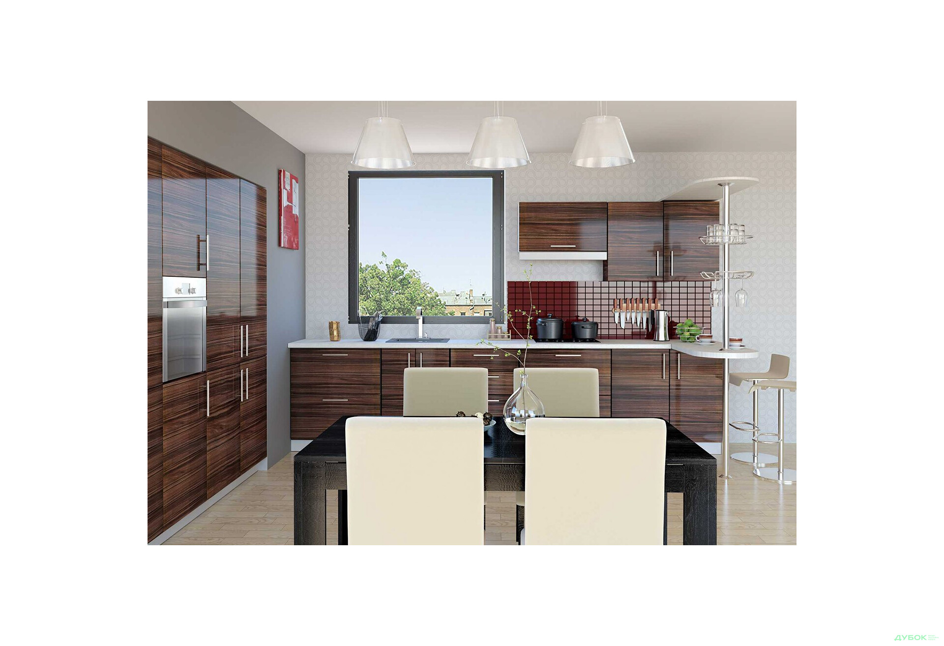 Модульна кухня Хай Глосс / High Gloss MebelStar - Зображення 6 Зображення 6 - Модульна кухня Хай Глосс / High Gloss MebelStar