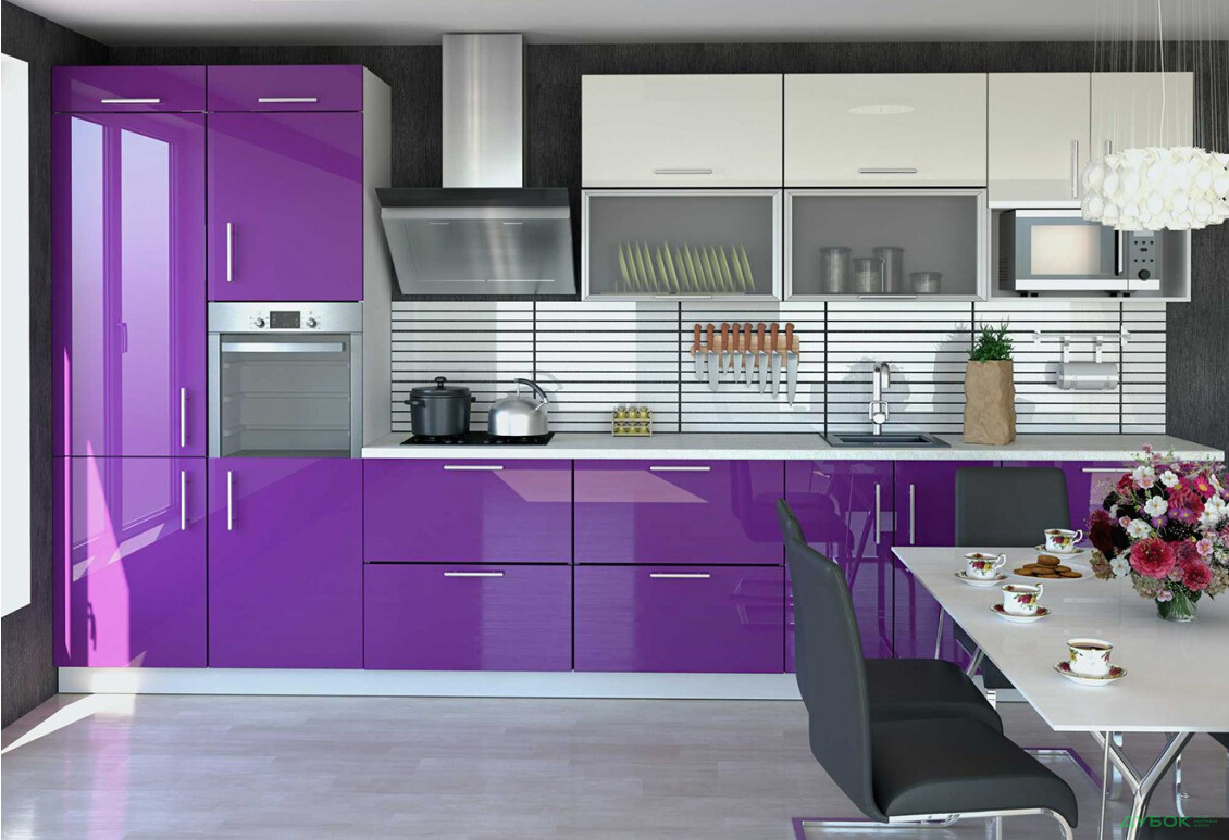 Модульна кухня Хай Глосс / High Gloss MebelStar - Зображення 8 Зображення 8 - Модульна кухня Хай Глосс / High Gloss MebelStar