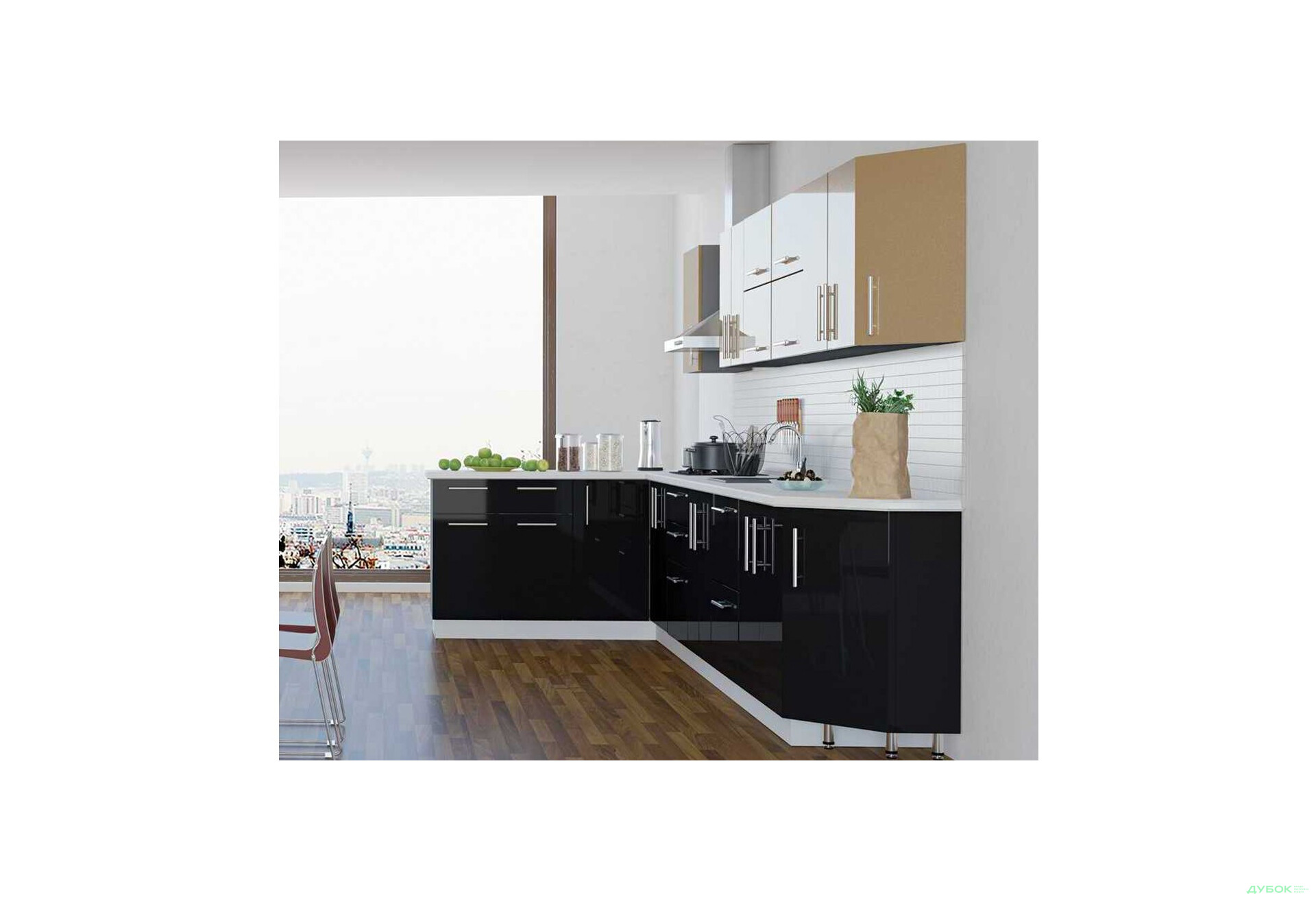 Модульна кухня Хай Глосс / High Gloss MebelStar - Зображення 11 Зображення 11 - Модульна кухня Хай Глосс / High Gloss MebelStar