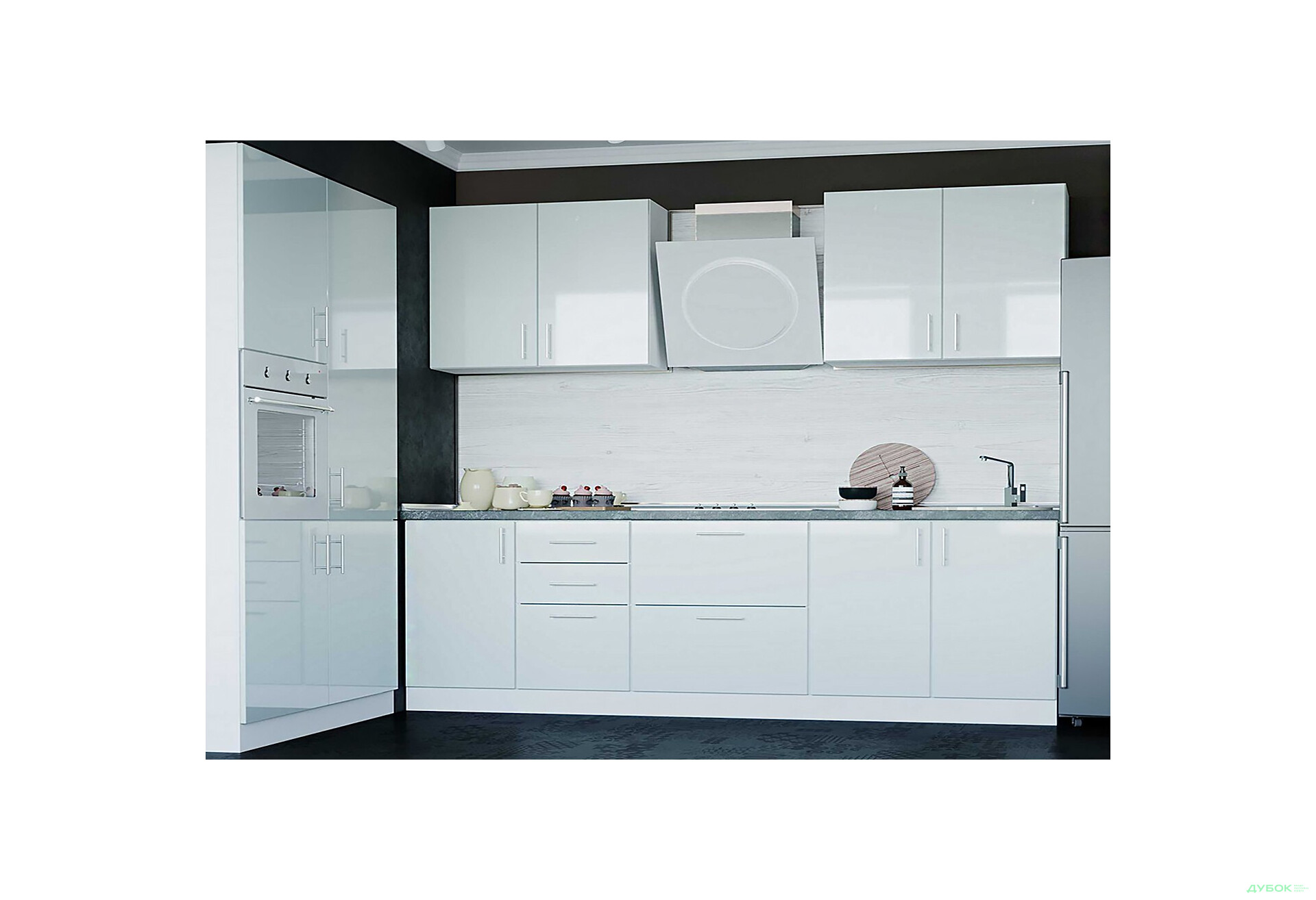 Модульна кухня Хай Глосс / High Gloss MebelStar - Зображення 4 Зображення 4 - Модульна кухня Хай Глосс / High Gloss MebelStar