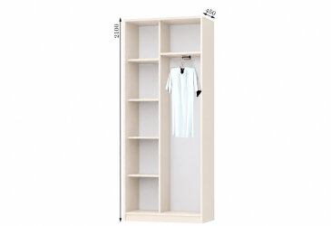Корпус 1200х450 Шафа-купе 2D 1200
