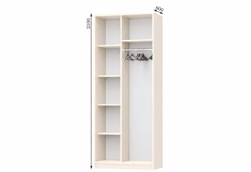 Корпус 1200х600 Шафа-купе 2D 1200