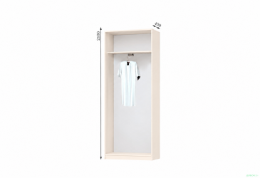 Корпус 1200х450 УНІ Шафа-купе 2D 1200